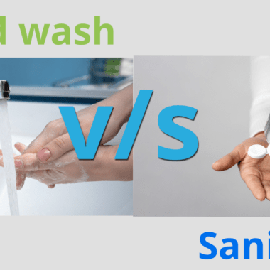 Children and hand sanitizer